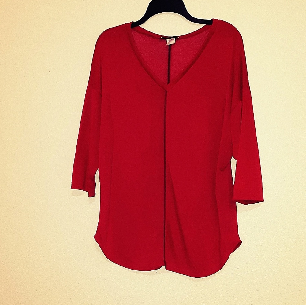 Cest La Vie Red Sweater